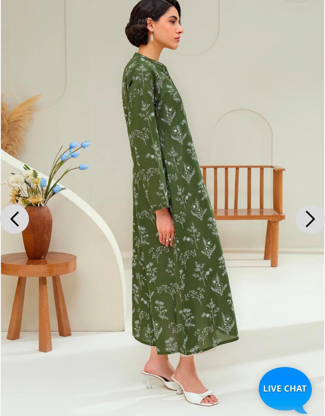 Zarqash Frock style 2pc stitched