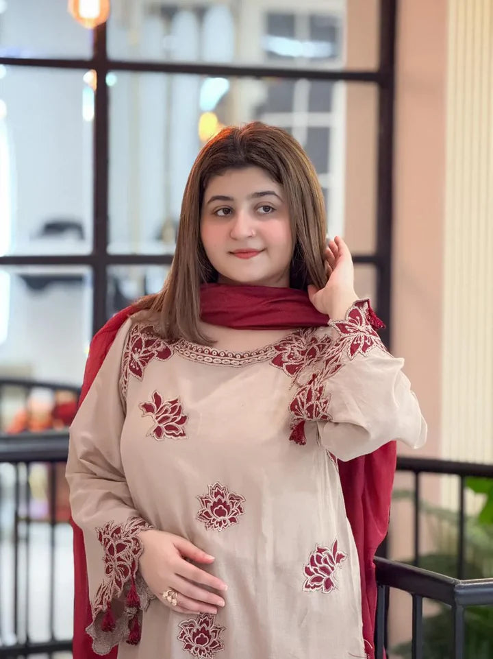 Neelam Embroidered 3pc