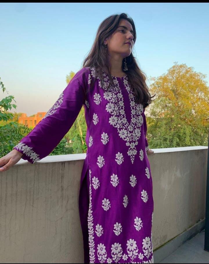 INDIAN CHICKEN KARI ( EMBOSED ) printed 2piece Stitched