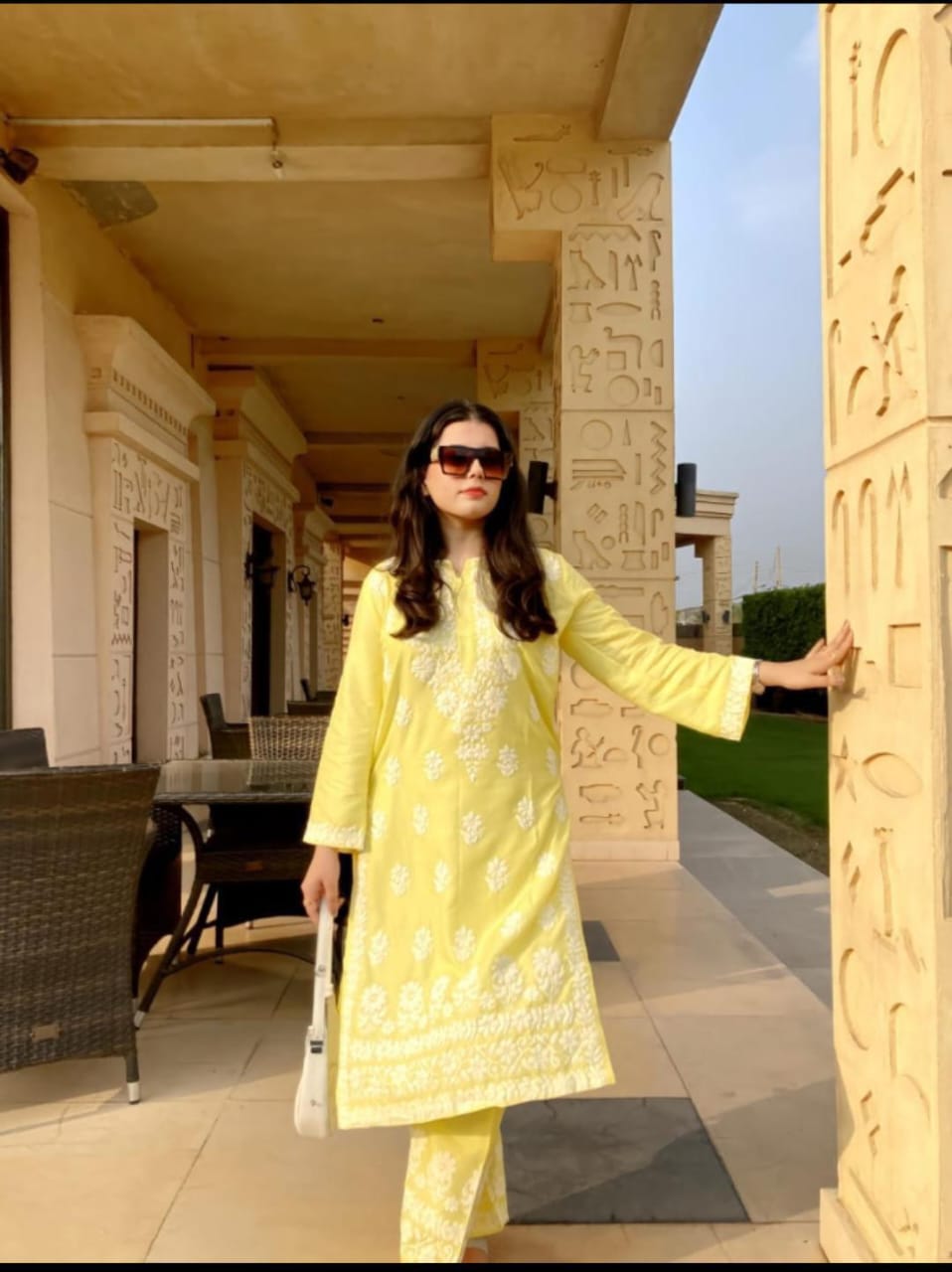 INDIAN CHICKEN KARI ( EMBOSED ) printed 2piece Stitched