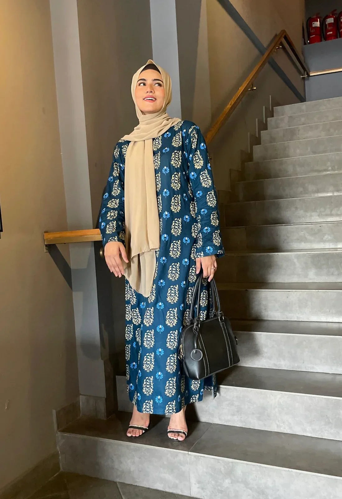 Ace Long Printed 2piece stitched