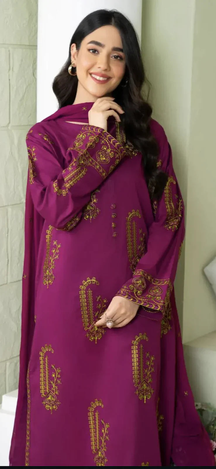 Nooray 2piece Embraided stitched